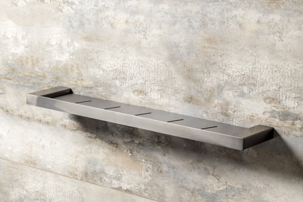 Полка Qubic Gun Metal