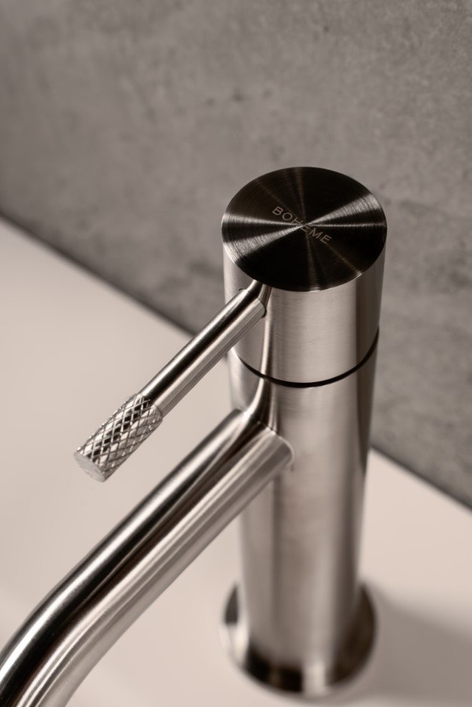 Смеситель для умывальника, Uno INOX