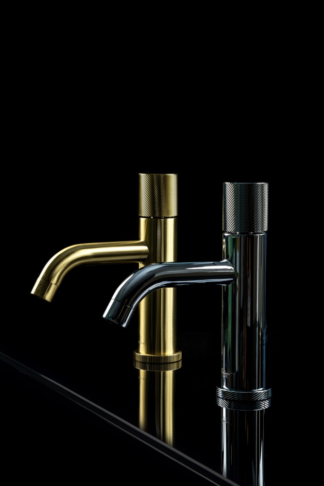 Смеситель STICK для умыв. низ. CHROME SPIRALE