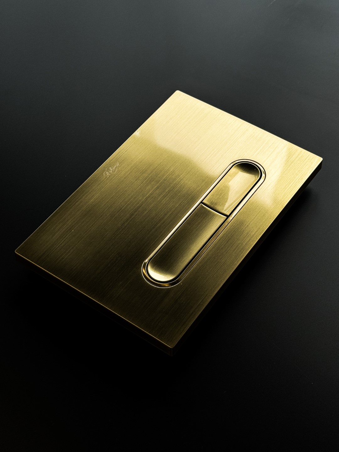 Кнопка для инсталляции, пластик MATT GOLD для инсталляций GEBERIT