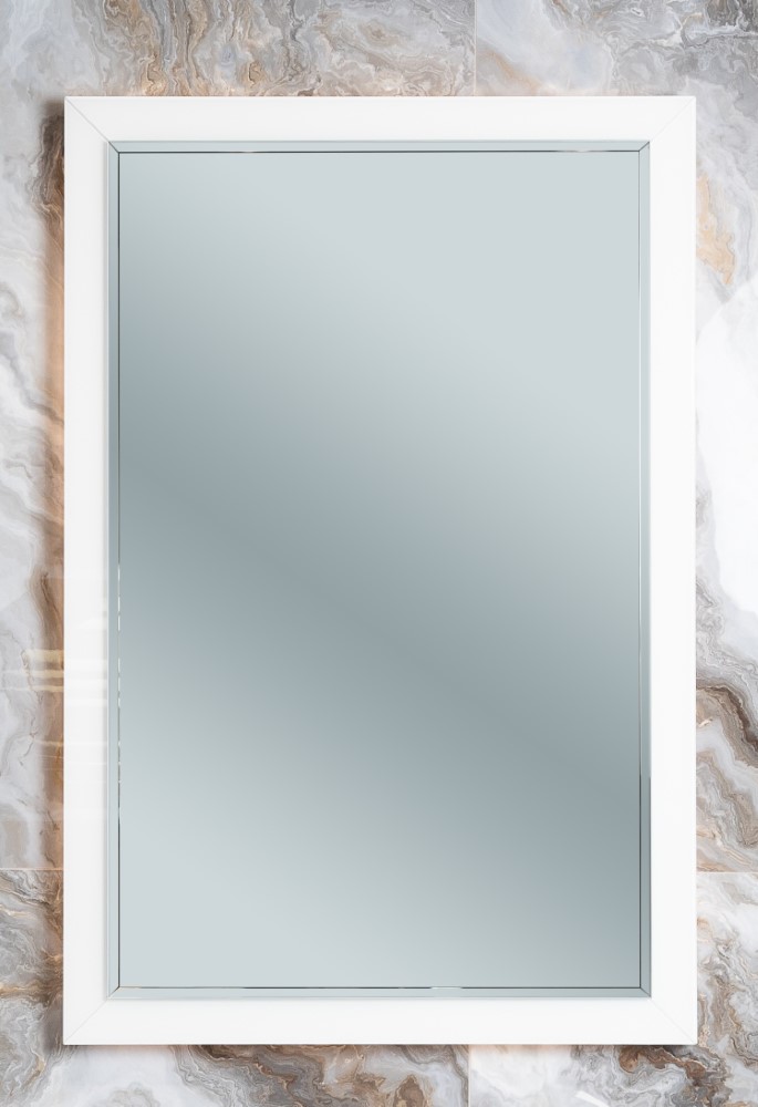 Зеркало Dolce Белый 105x70см