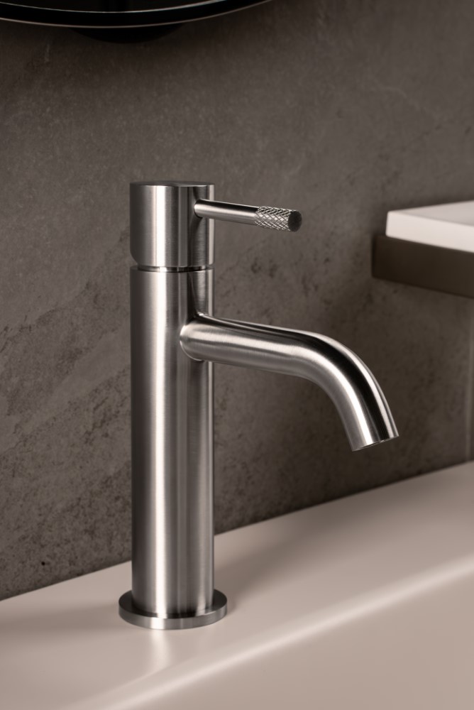 Смеситель для умывальника, Uno INOX