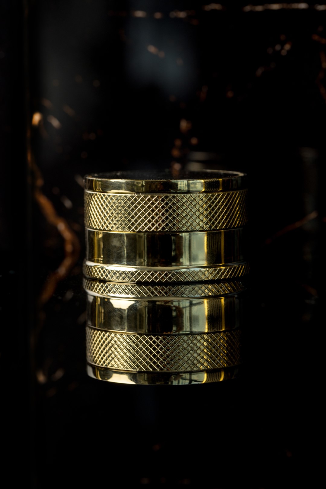 Смеситель на столешницу PRESTIGE на 3 отв. GOLD