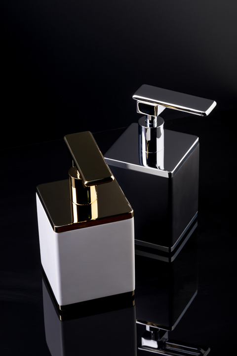Диспенсер настольный Qubic Gold