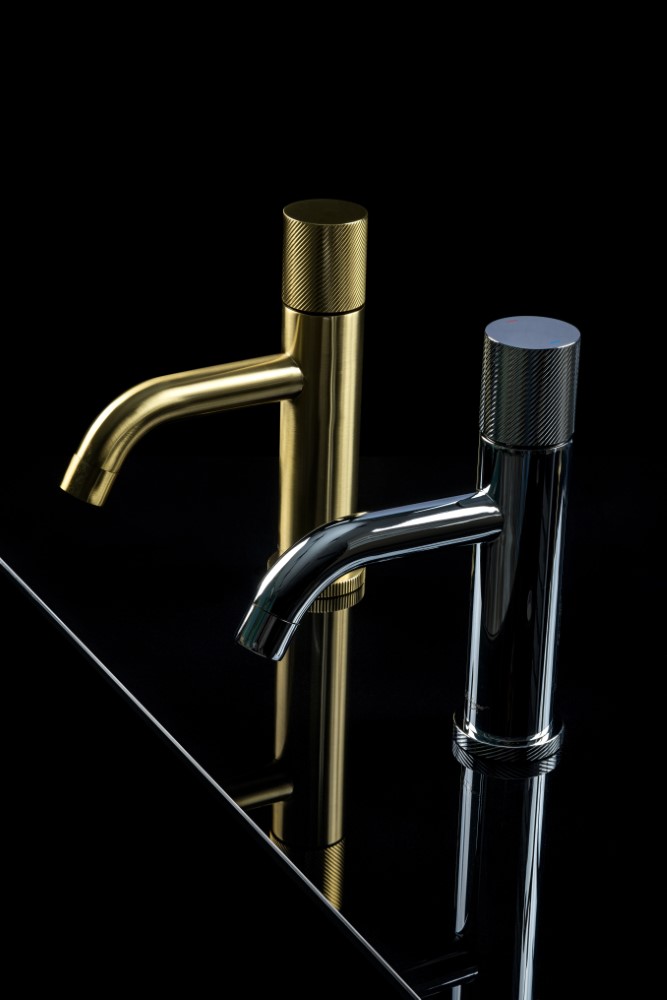 Смеситель STICK для умыв. низ. CHROME SPIRALE